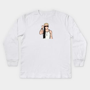 Aj McLean Kids Long Sleeve T-Shirt